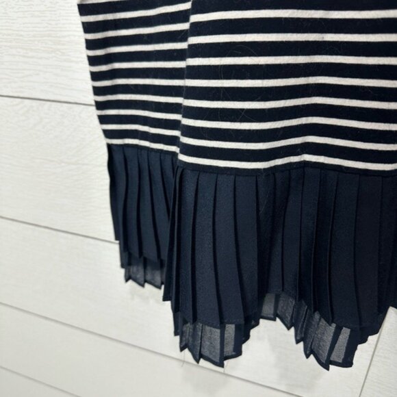 J Crew Navy/White Stripe Top Size Large - Picture 7 of 7